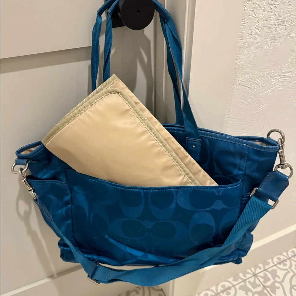 Coach Diaper Bag Tote Bag - Picture 2 of 3